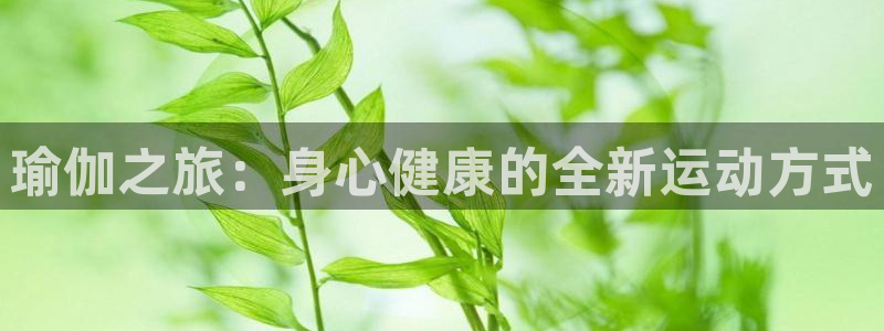 熊猫体育官网下载招商电话地址是多少:瑜伽之旅:身心健康的全新